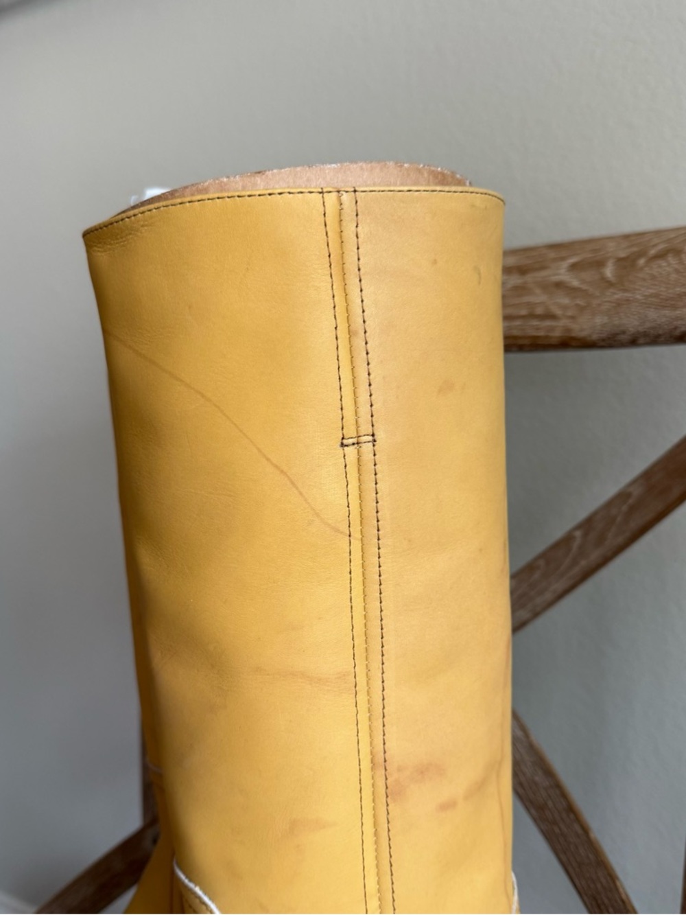 Frye Campus 14L Boots banana - Picture 6 of 9